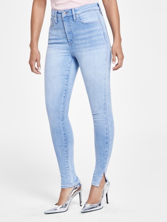 INC International Concepts Denim - NWT INC Light Indigo Jeans high rise side slit